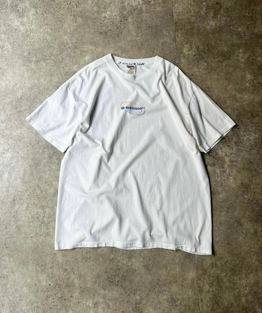 トップス 90s NINTENDO 64 game t-shirt