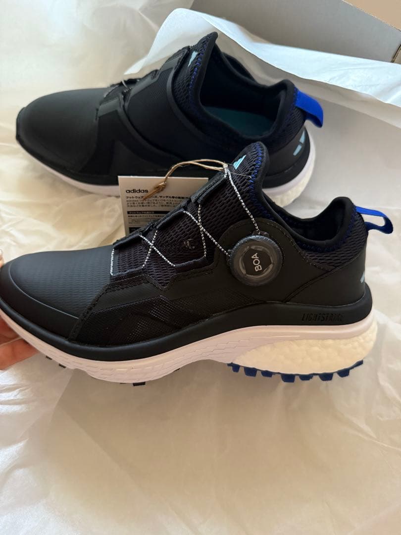 【新品未使用・箱付き】adidas ゴルフシューズ GV9393 23.5cm