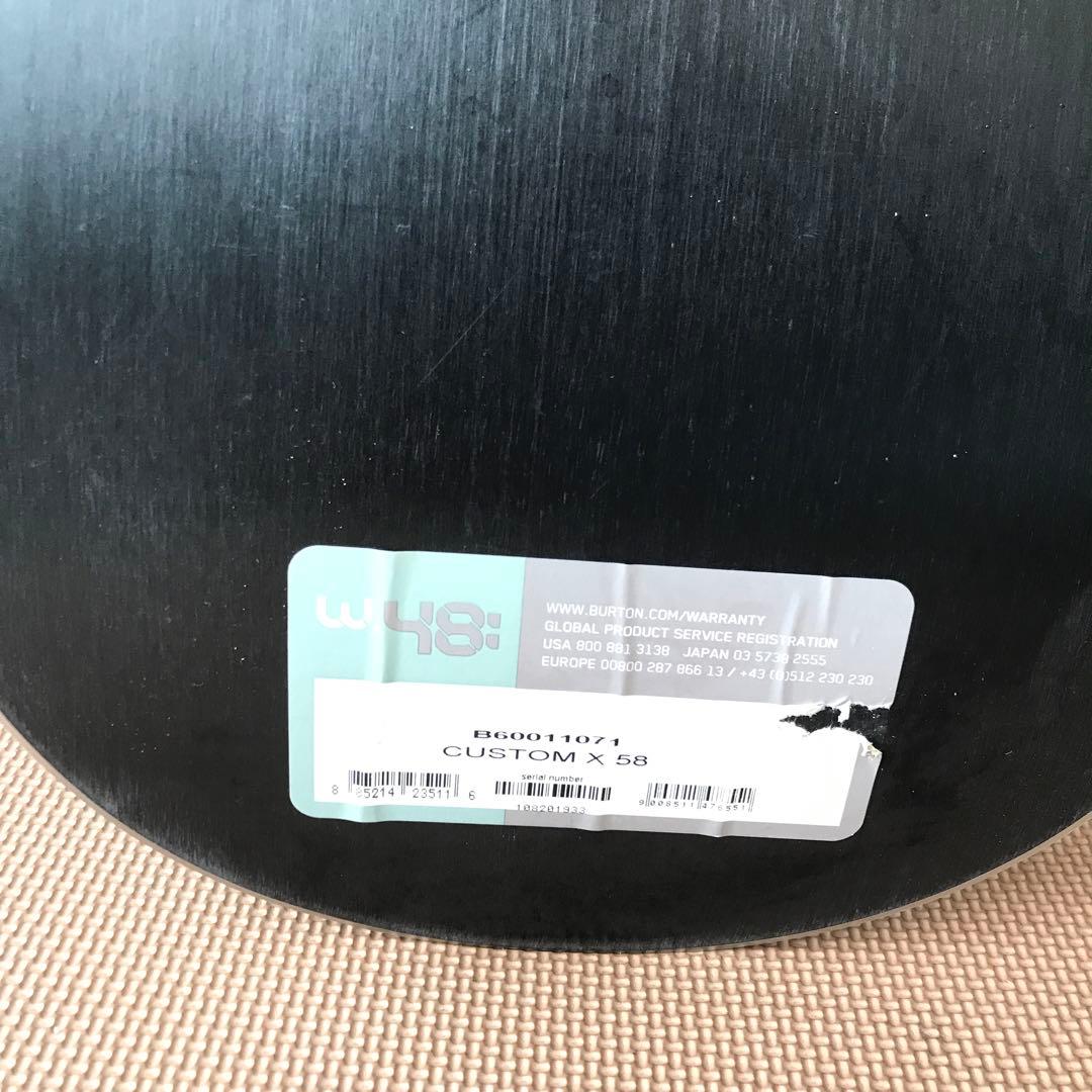 バートン☆カスタムＸ158スノーボード最終値下げ