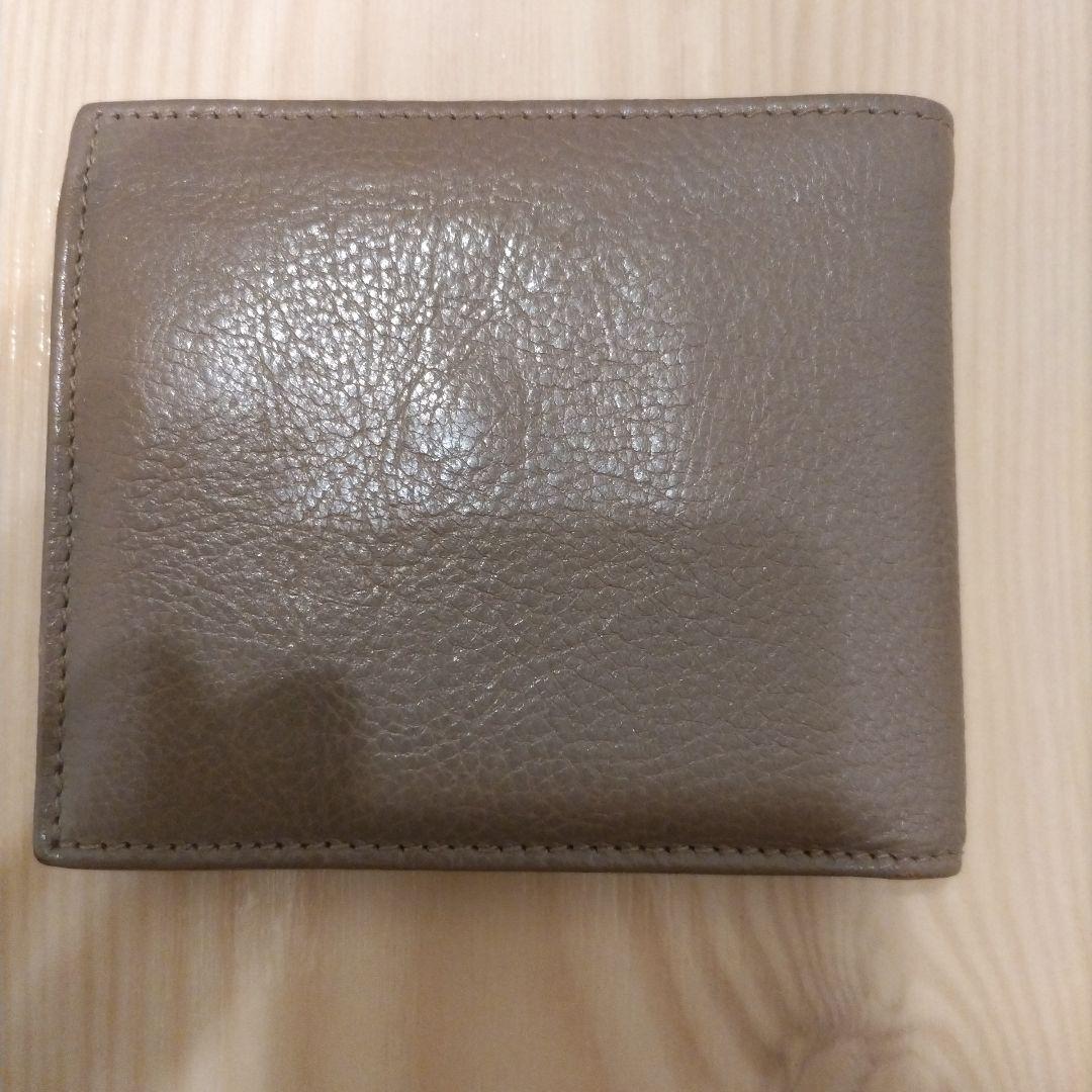 美品　イルビゾンテ　二つ折り　財布　オリーブ