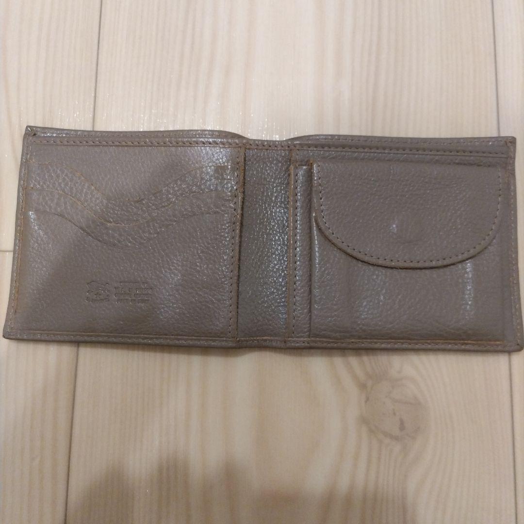 美品　イルビゾンテ　二つ折り　財布　オリーブ