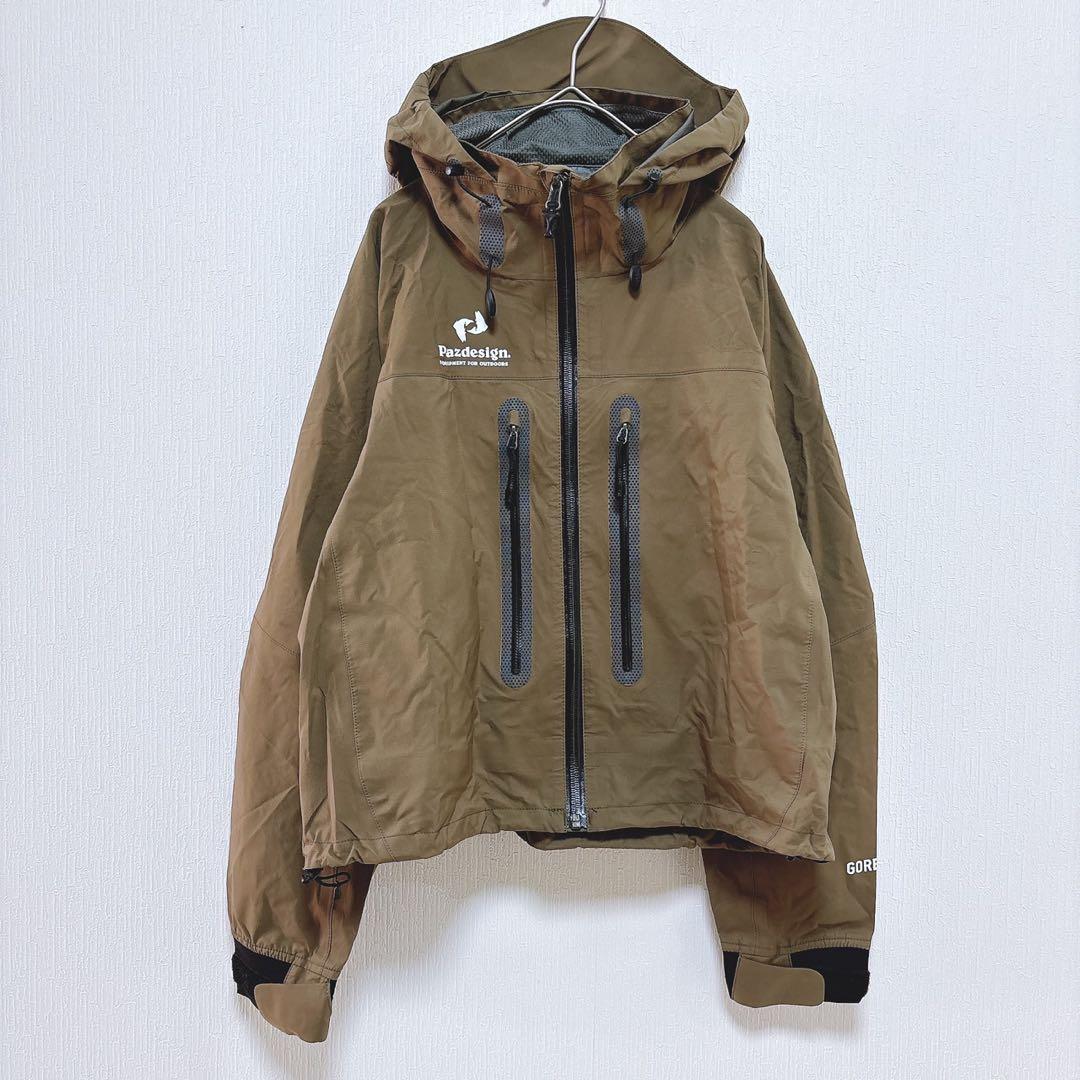 美品 Pazdesign パズデザイン ゴアテックス ウェーディングジャケット