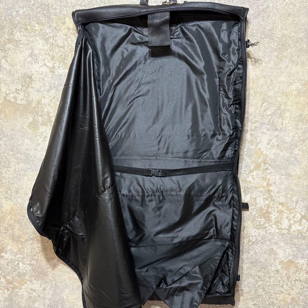 Le Donne Leatherレザー ガーメントバッグ スーツ 収納 旅行