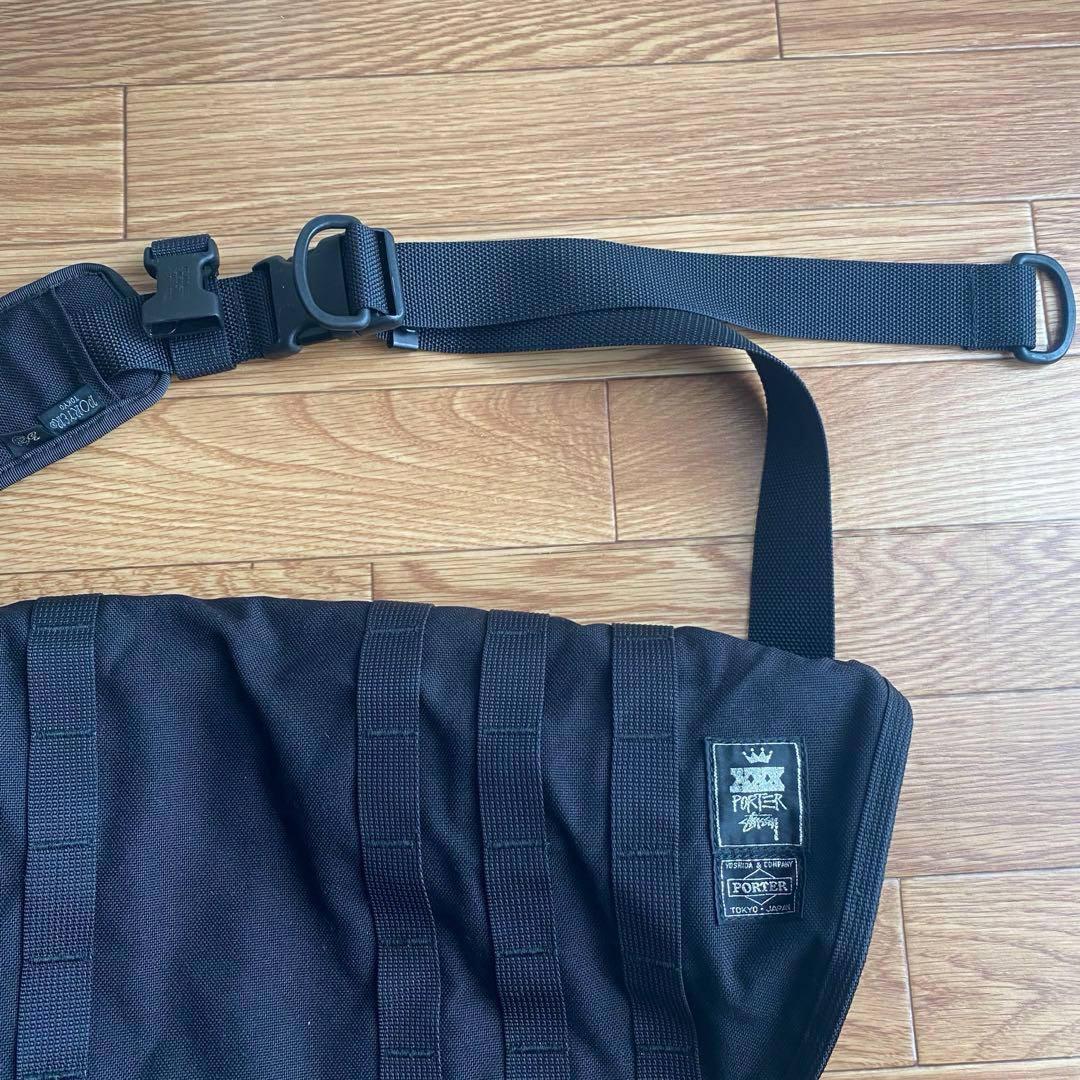 かも　old stussy porter ショルダーバッグ メッセンジャー