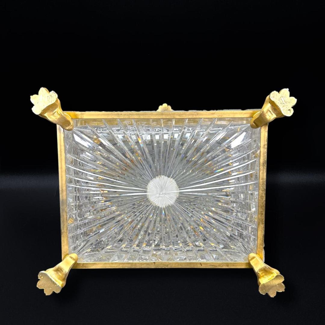 【希少/美品】MARTIN BENITO クリスタル ガラス ボックス 小物入れ