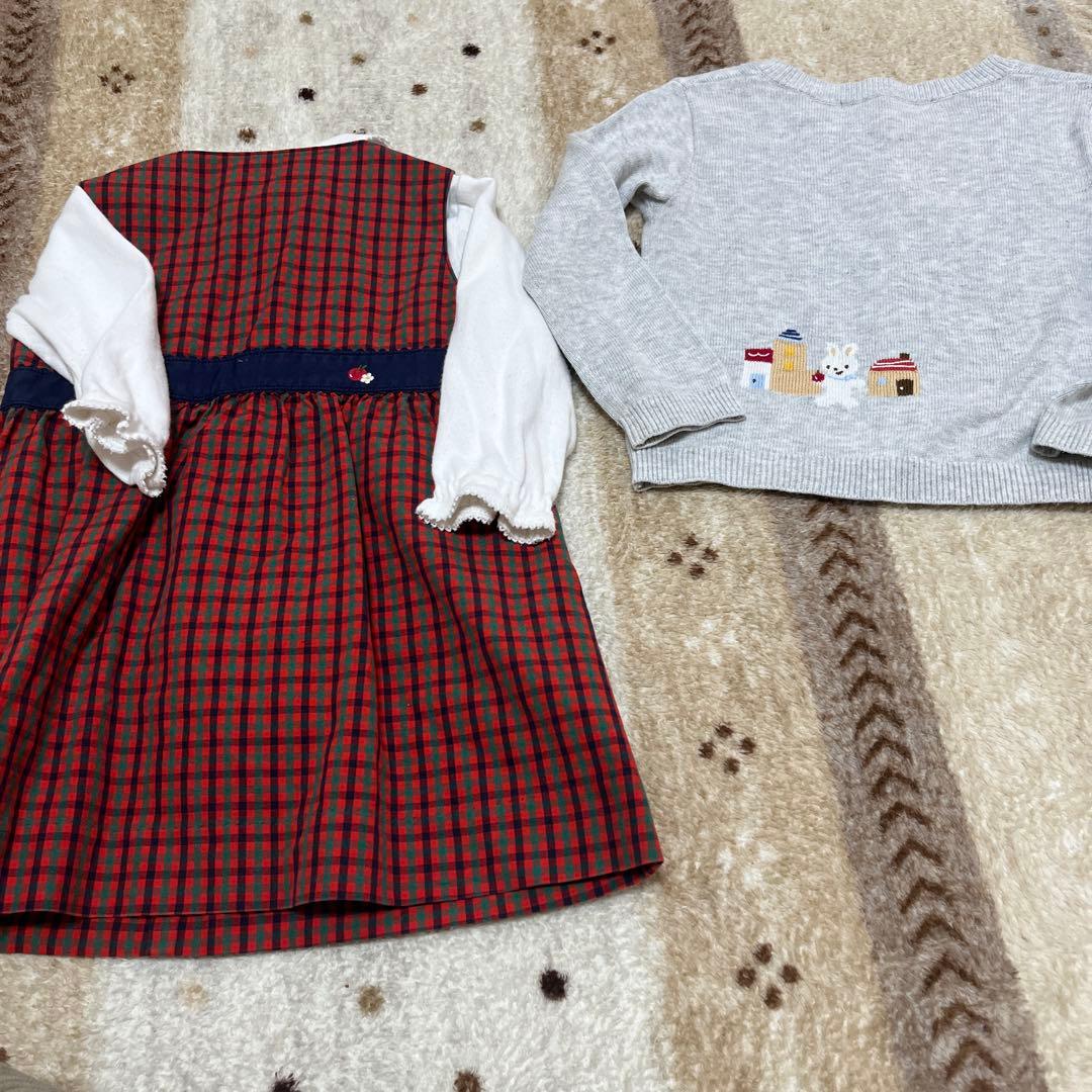 ファミリア　女の子　90 セット