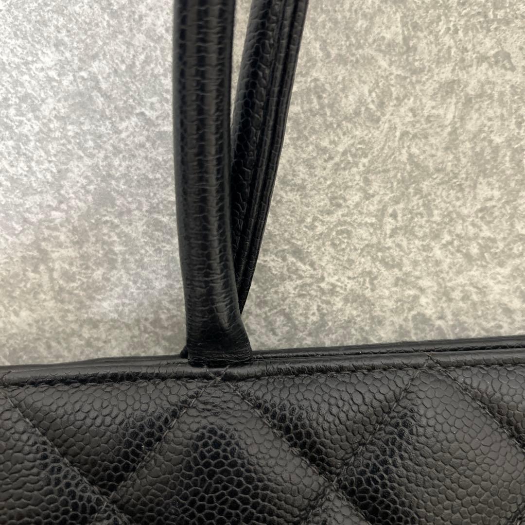 CHANEL 復刻トート　美品　正規品　キャビアスキン