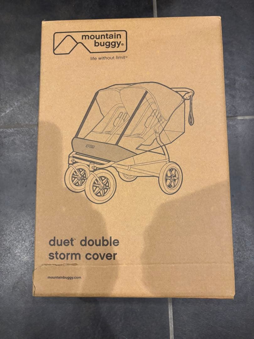 Mountain Buggy ／Duet 双子用ベビーカー／ブラック