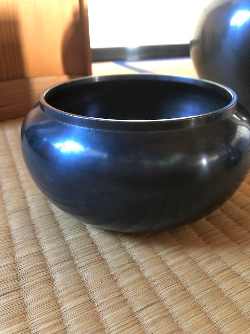 砂張銅　皆具　宗囲流好　木箱入
