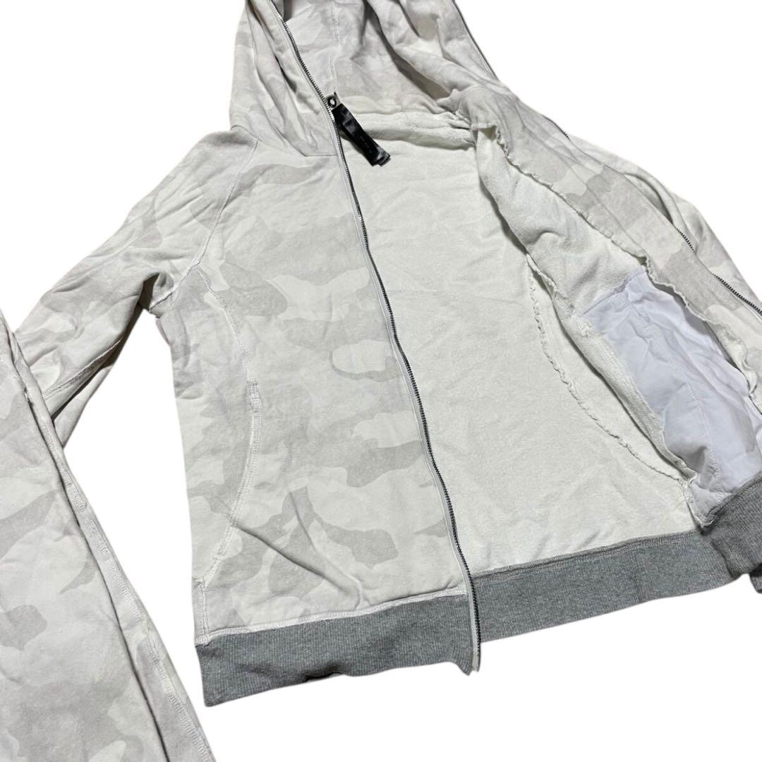WJK ジャージ セットアップ 迷彩 24ss グレー　M