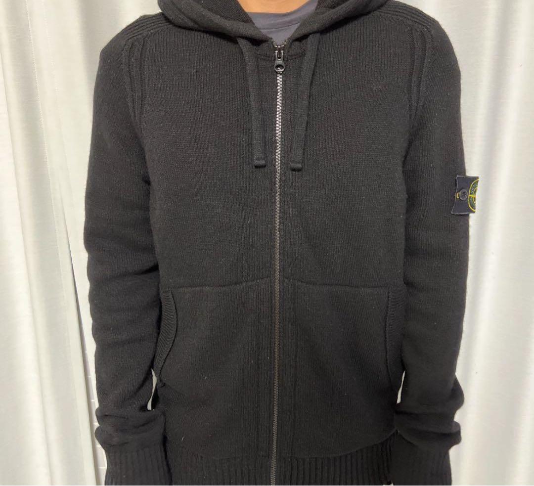 stone  ニットパーカー