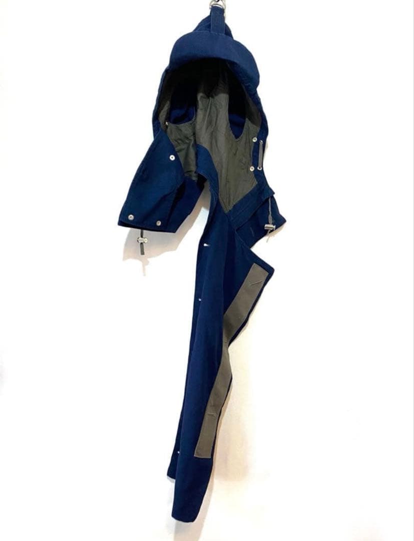 sacaiサカイ フードドッキング ステンカラーコート 16aw サイズ1