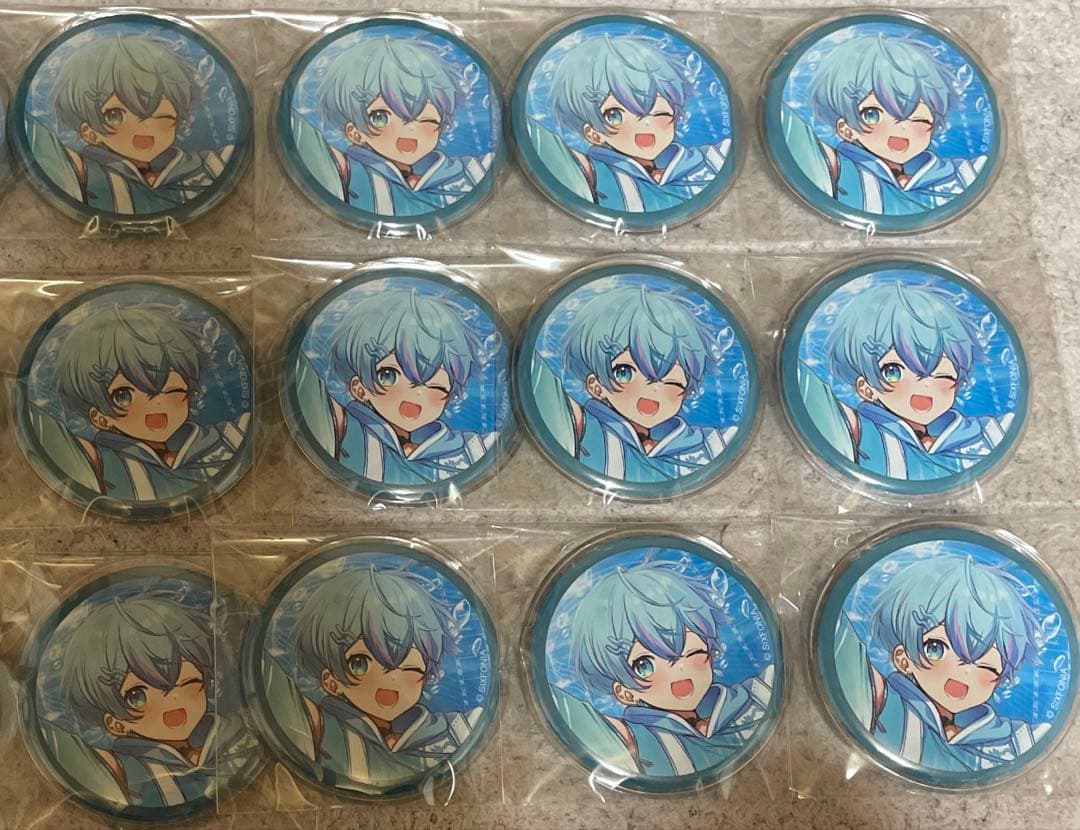 シクフォニ 雨乃こさめ ジグザグ缶バッジ 12個セット