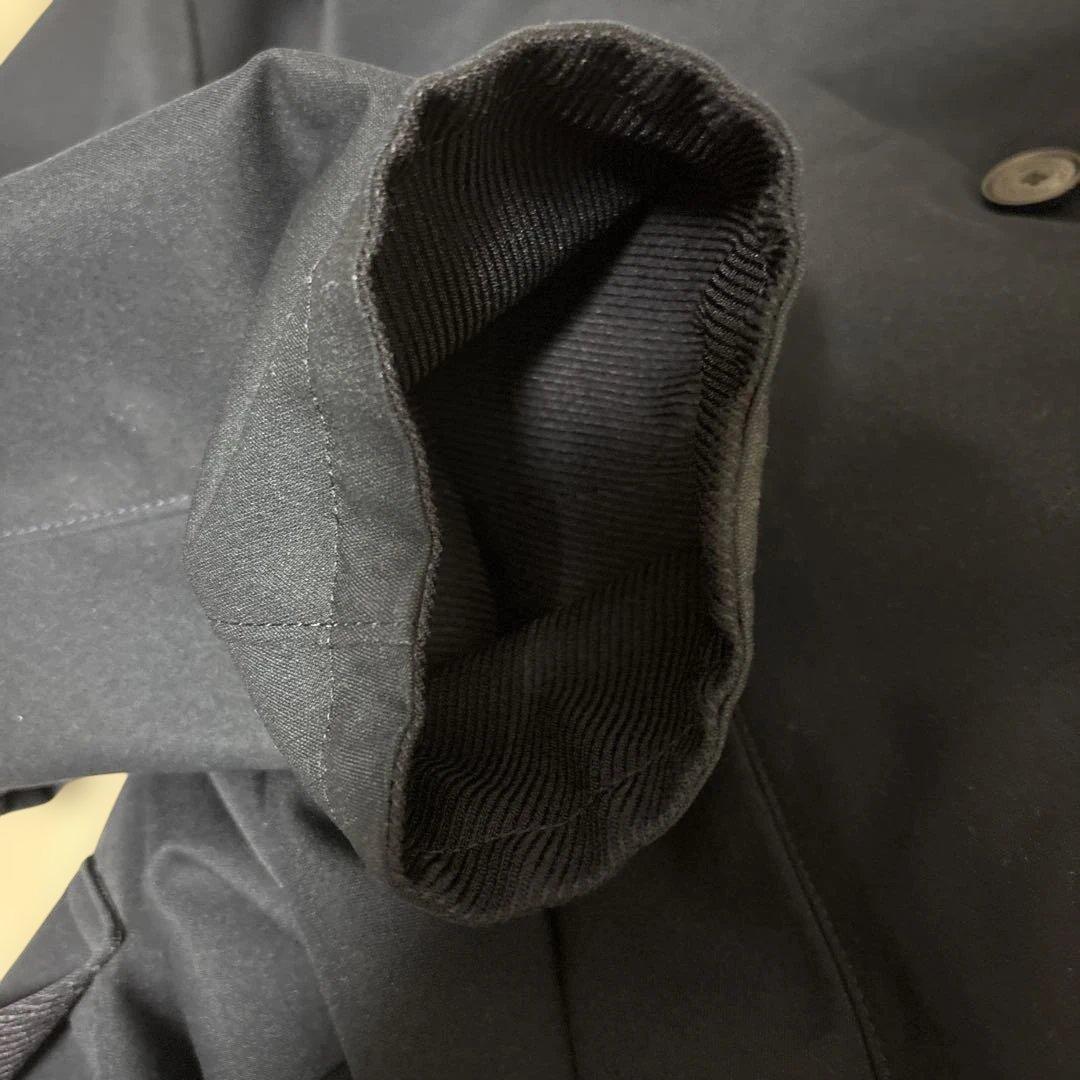 美品　マッキントッシュフィロソフィー　ネイビー ステンカラーコート