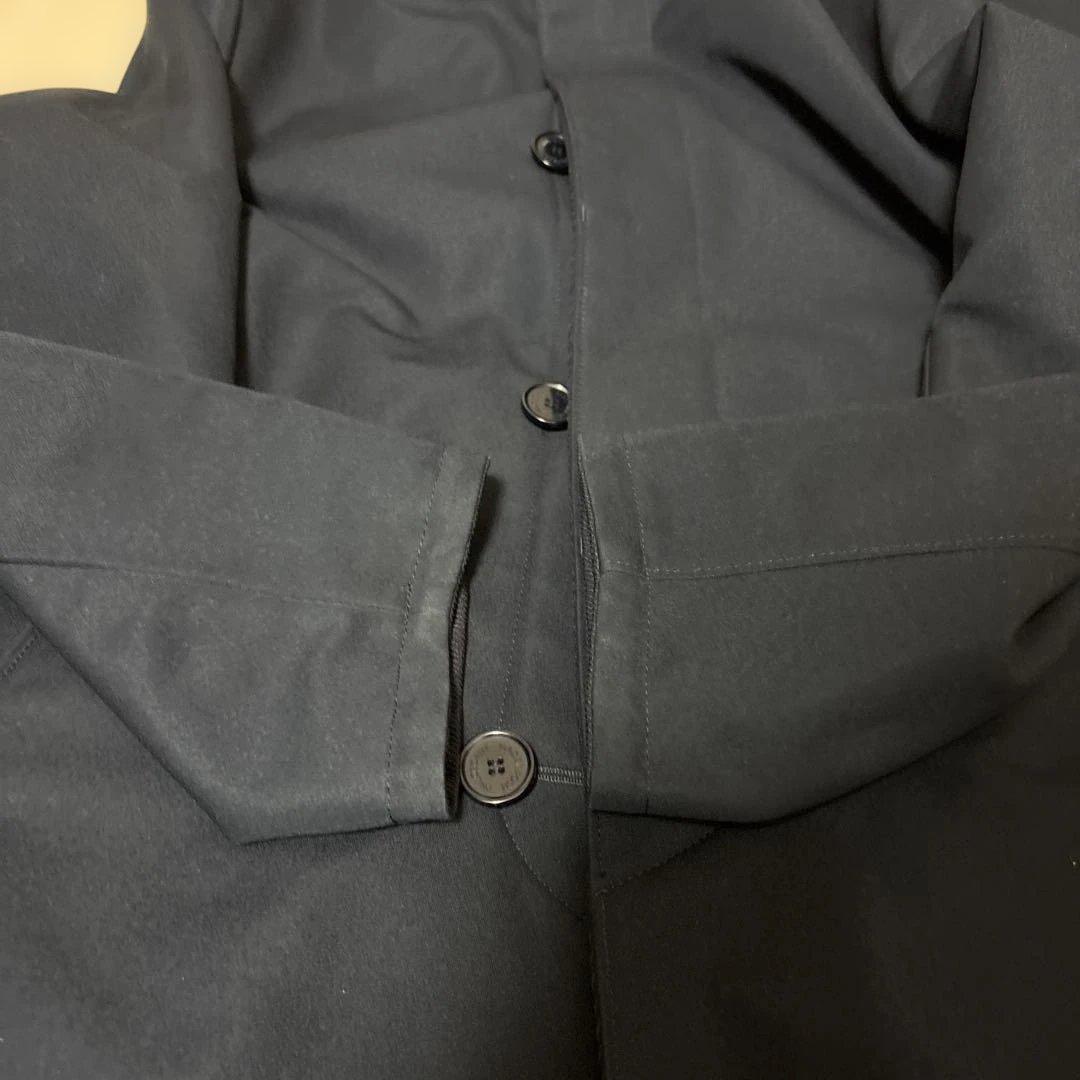 美品　マッキントッシュフィロソフィー　ネイビー ステンカラーコート