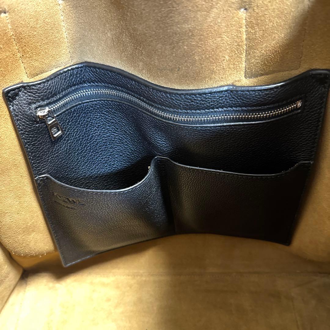 LOEWE 【ロエベ 】バックルトートバッグ ブラック グレインレザー