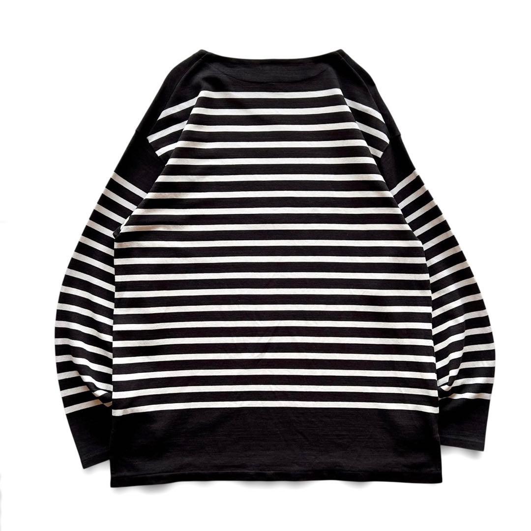 【美品】blurhmsROOTSTOCK Border Basque Shirt