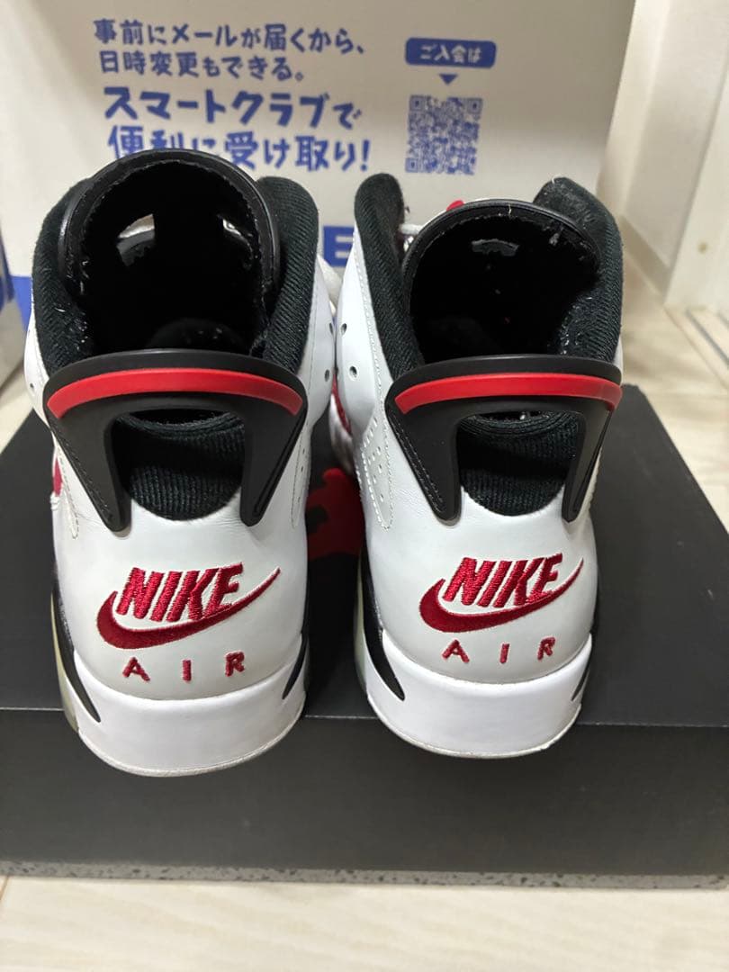 靴 nike air jordan 6 carmin