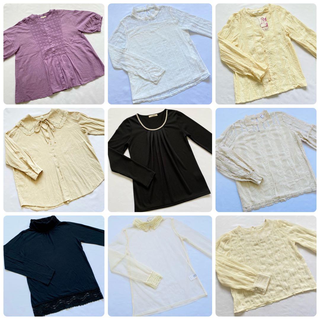 【格安】ブランドレディース服　60点セット　トップス　まとめ売り　春夏秋冬