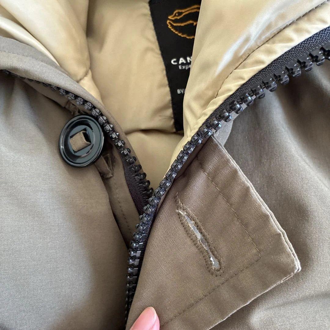 専用です　　　　カナダグース　ダウン　XS カーキ