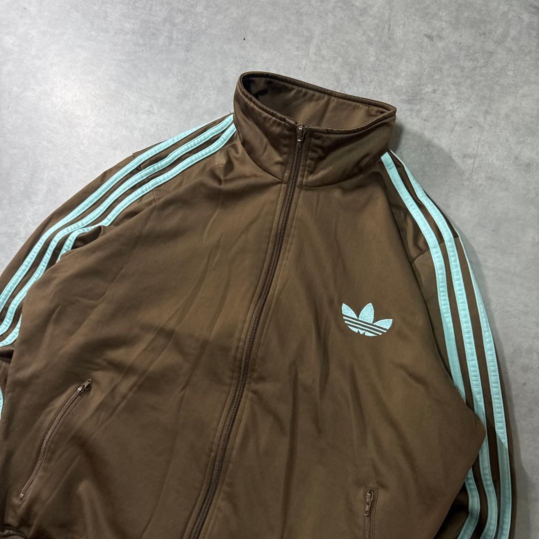 う*ん様 adidas 00sトラックジャケット ファイヤーバード ブラウン X