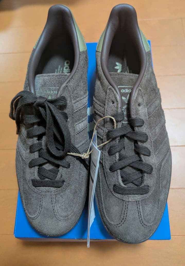 adidas ガゼル　インドア　24.5cm　ダークブラウン