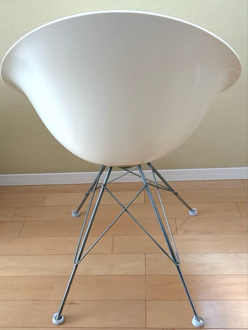 ★Kartell カルテル　エロエスチェア　4本脚　ホワイト②