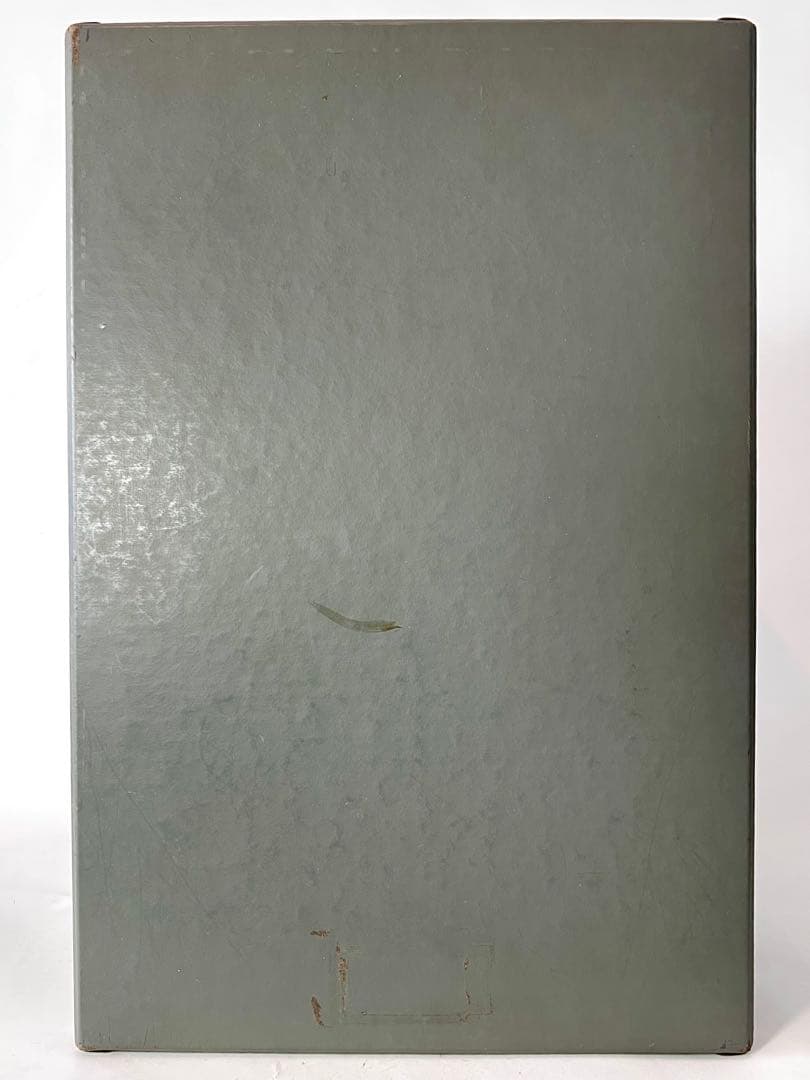 希少! 廃番グレー（超特大）無印良品 硬質パルプボックス 店舗用備品/ネーム付き