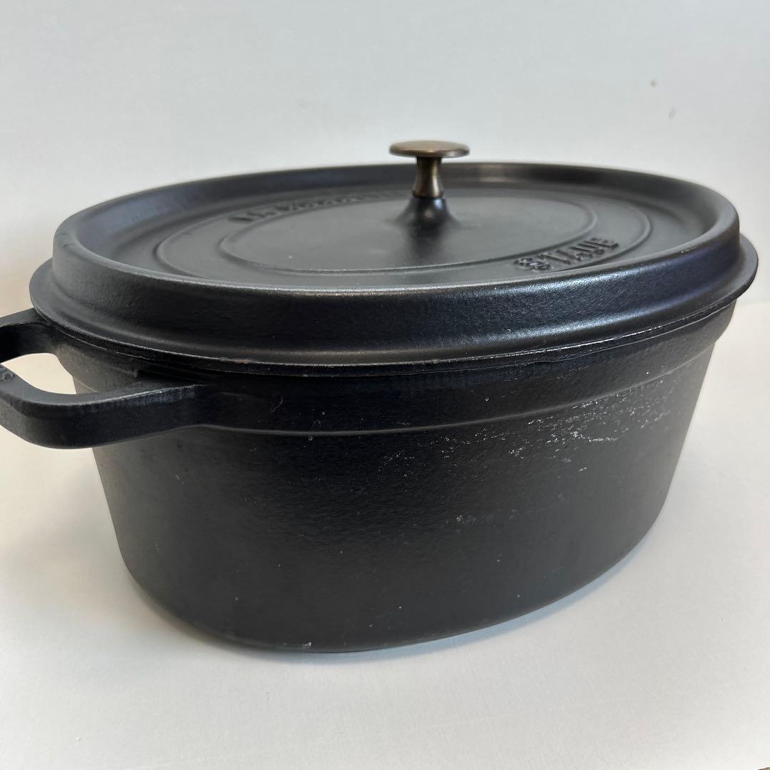 STAUB ストウブ　ピコ　ココット　マット黒　37cm