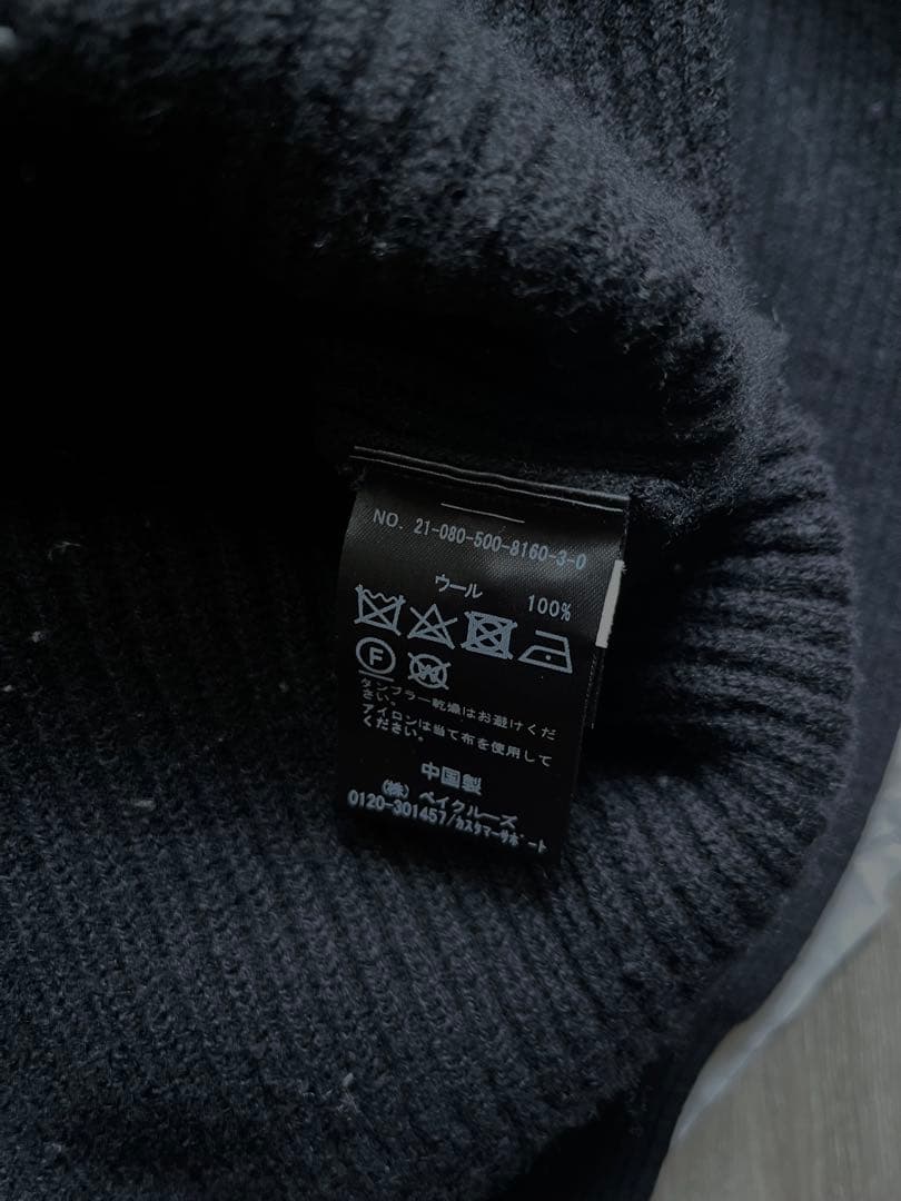 美品　EVERYDAY I LIKE ハーフジップ ニット スウェット