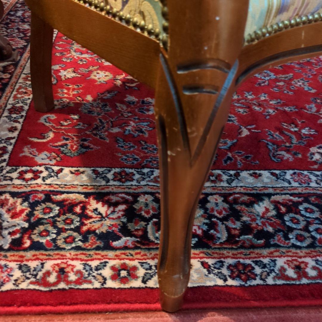 む*こ様 中世の貴族を思わせる素敵な『ハイ＆アームチェア』イタリア製