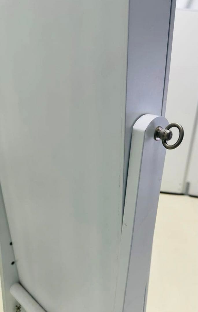 かわいい！フロアミラー 【姿見】 ピンク色♡