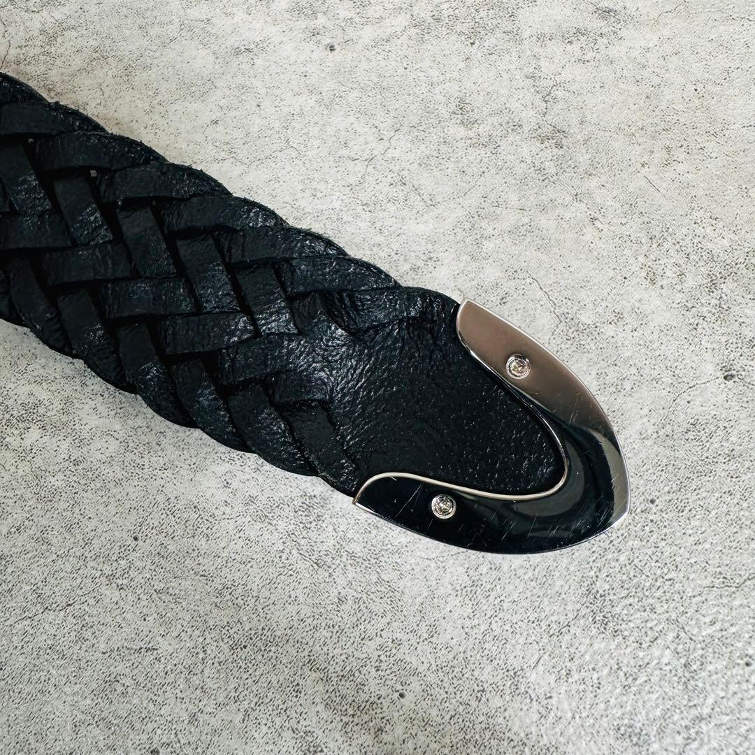 J&M Davidson メッシュベルト 30mm 36/90 レザー ブラック