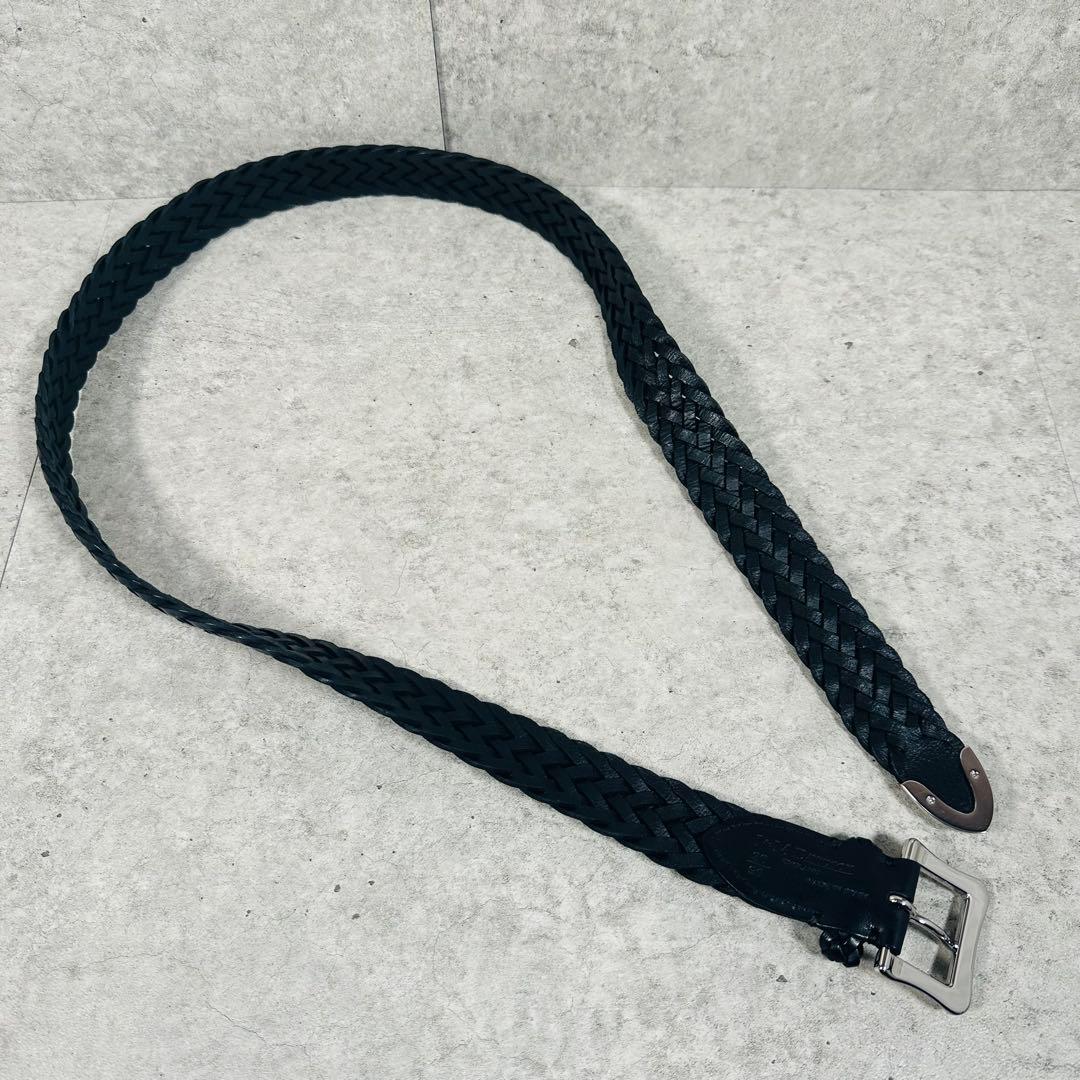 J&M Davidson メッシュベルト 30mm 36/90 レザー ブラック