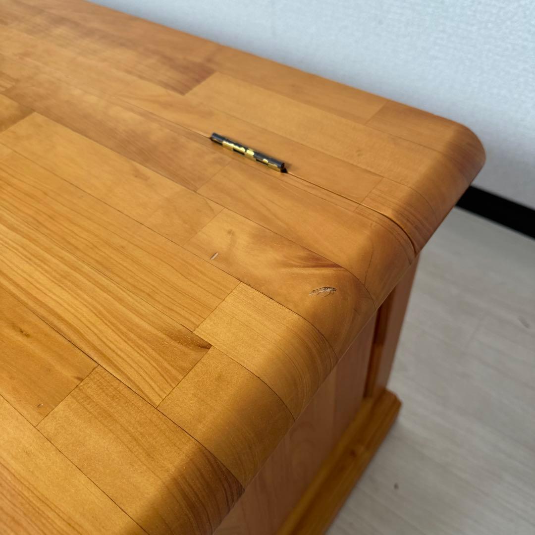 スペイン バレンシア タイル ベンチ チェスト ローボード 収納家具 is2※