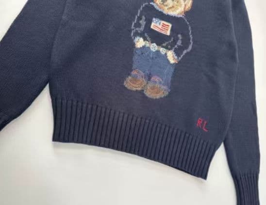 ポロラルフローレンポロベアークルーネックセーターベア M2