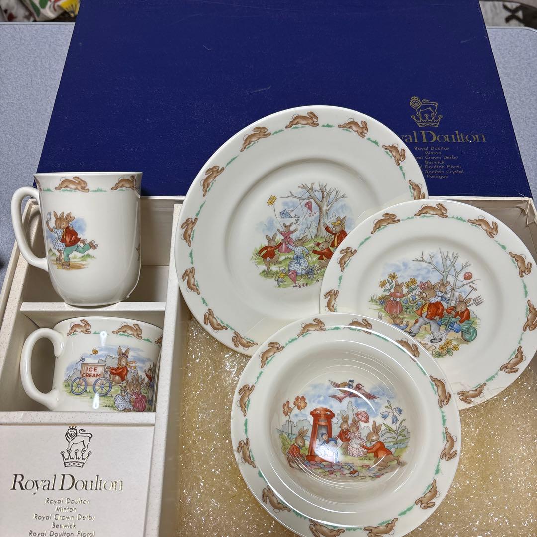   食器セット ウサギデザイン