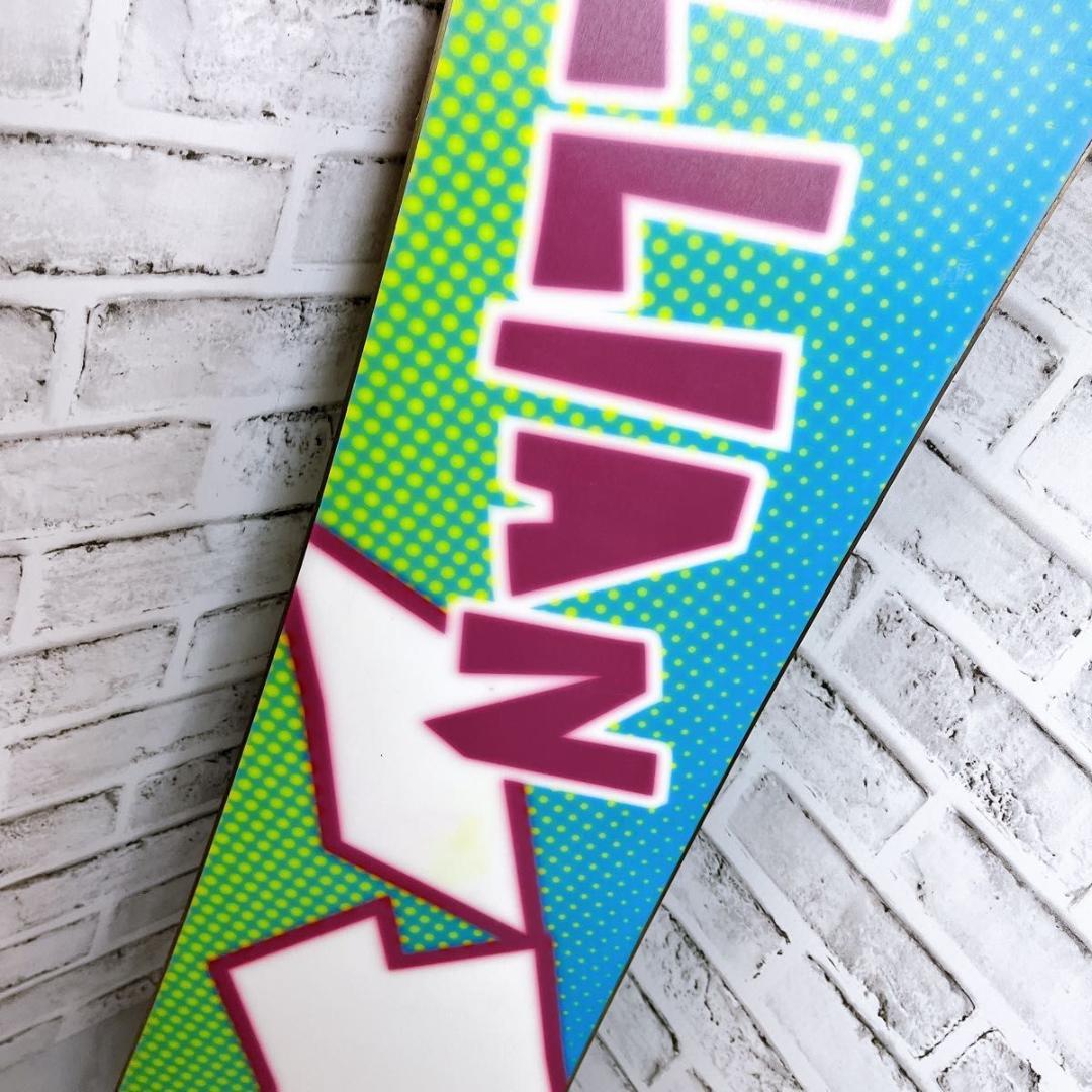 【美品】スノーボード ビンディング付 板 キッズ ジュニア K2 ALLIAN