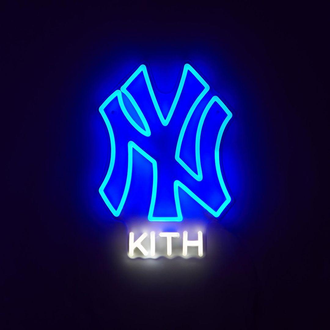 蛍光灯・電球 Kith New York Yankees LED Neon Sign