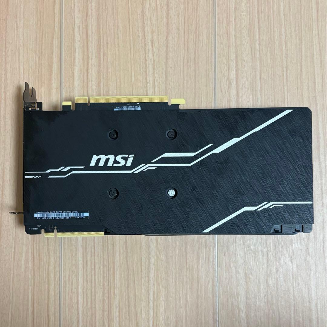 グラフィックボード・グラボ・ビデオカード MSI GeForce RTX 2070 SUPER VENTUS GP OC