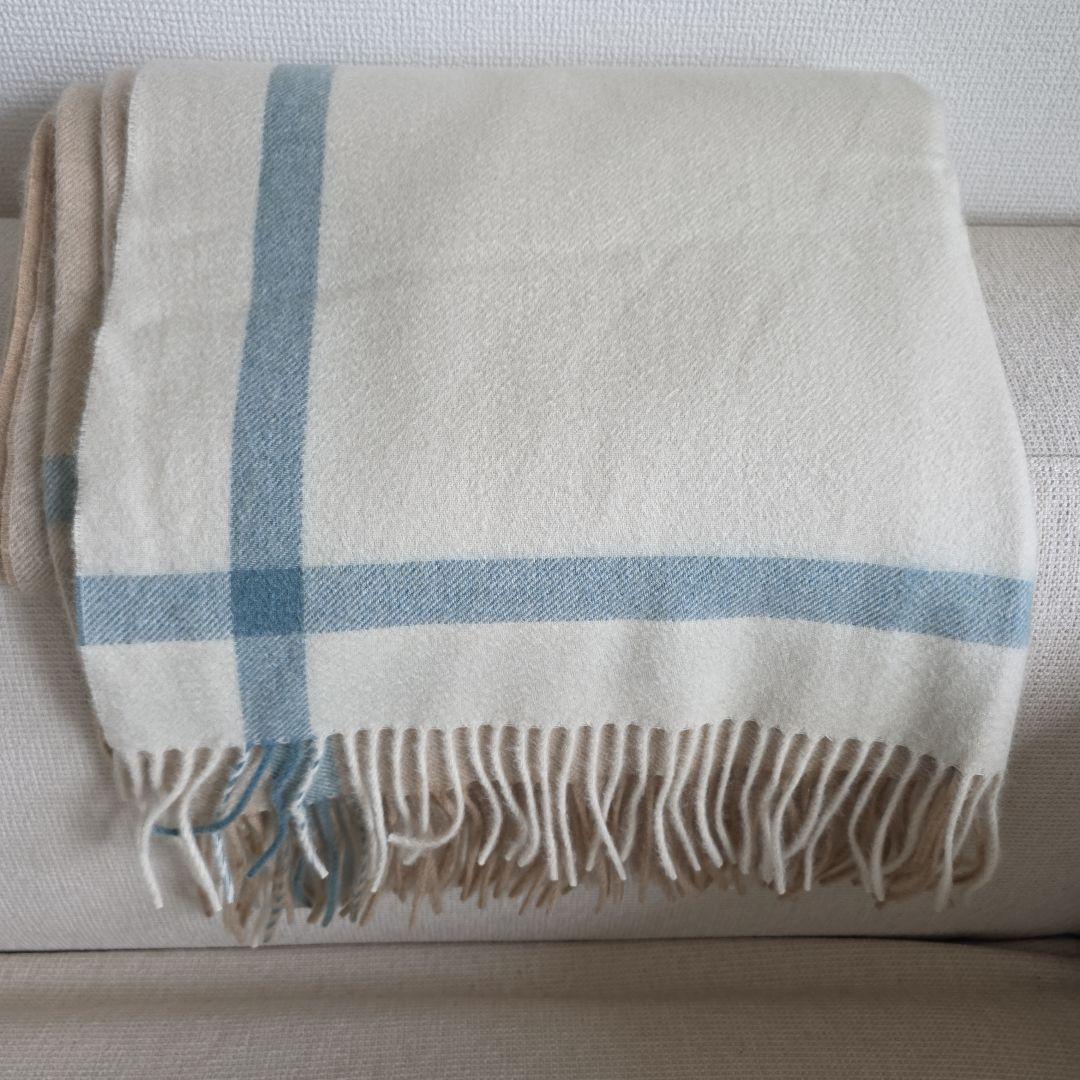 【新品未使用】ジョシュアエリス　カシミア　スローケット　正規品　防寒　セール