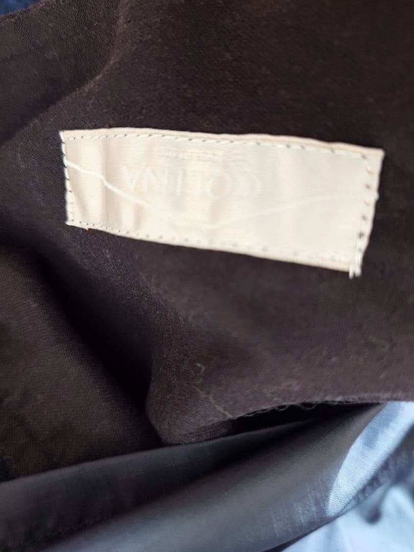 COLINA ブラック バルマカンコート