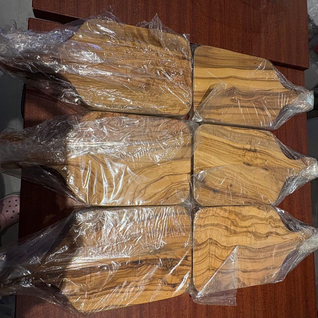 Arte Legno オリーブウッド カッティングボード 6枚セット