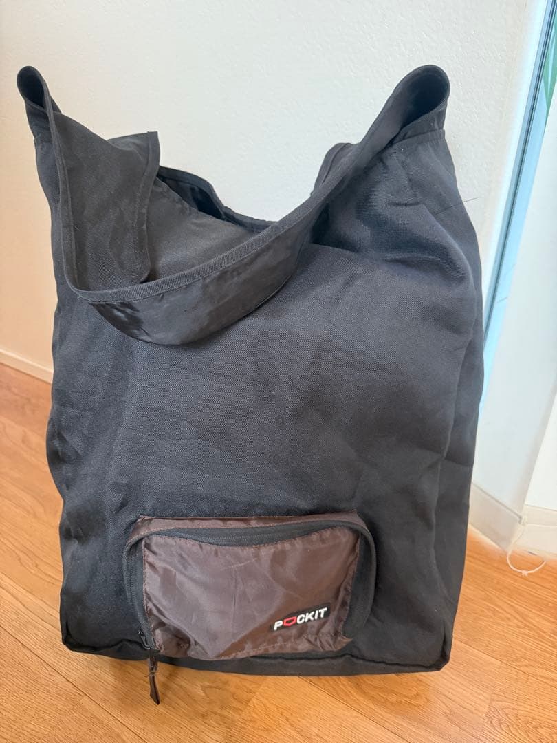 美品！Pockit ポキット　折りたたみベビーカー　ｂ型 コンパクト　ブラウン