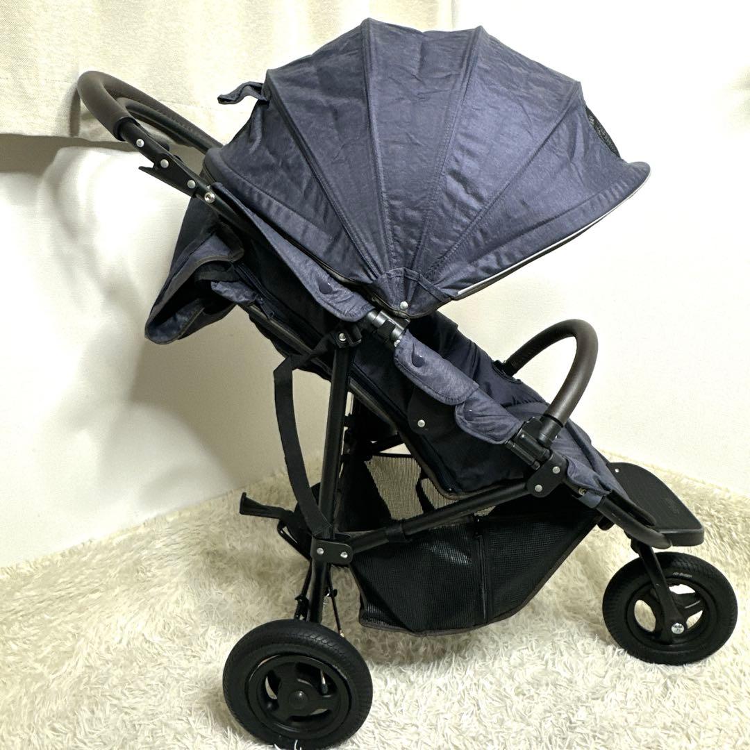 ✨美品✨　Air Buggy エアバギー　ココブレーキEX テクスチャーデニム