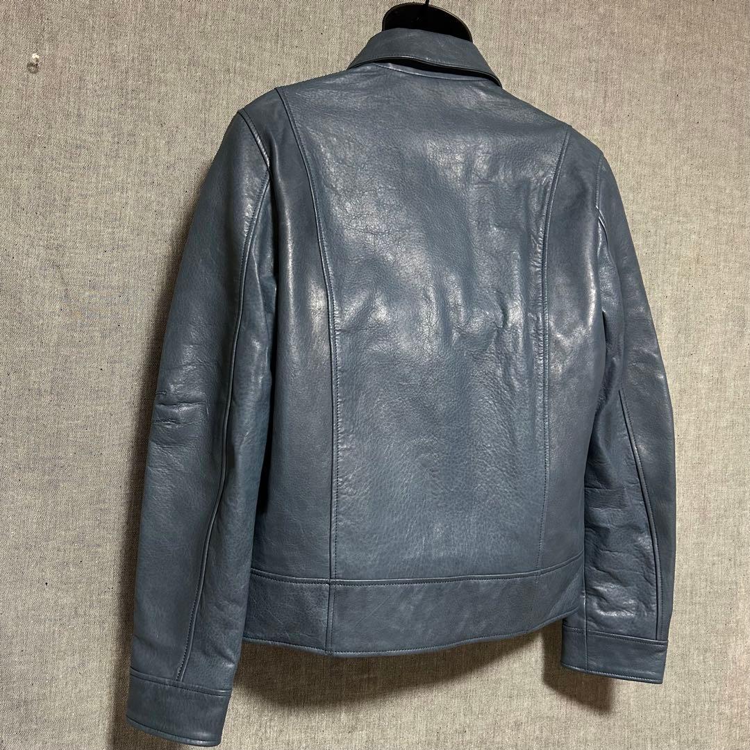 OLIVIERI オリヴィエリ　ラムレザージャケット　シングルレザージャケット