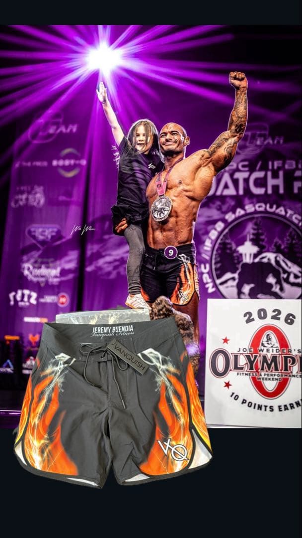 jeremy buendia 大会着用サーフパンツ(VQ)