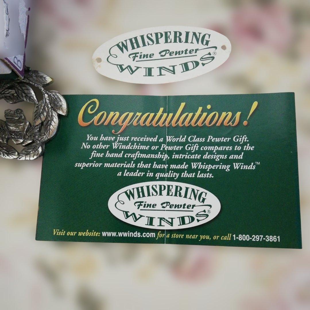 アメリカ製 ヴィンテージ ウィンドチャイム カエルデザイン 風鈴