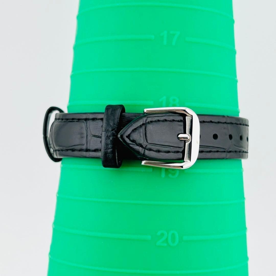 【希少/電池交換済】SEIKO　腕時計　新品ベルト　クォーツ　シルバー