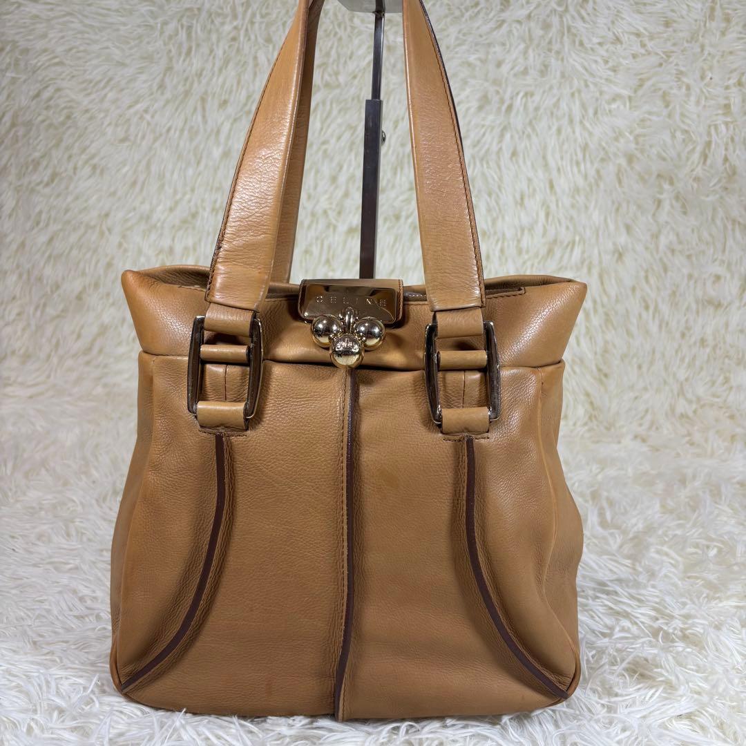 【大人気✨】　CELINE セリーヌ　トートバッグ 肩掛け 金具 レザー